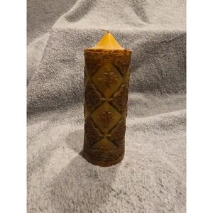 Vtg THE ORIGINAL DECORATIVE GOLD CANDLE The British Crown Colony Of Hong Kong